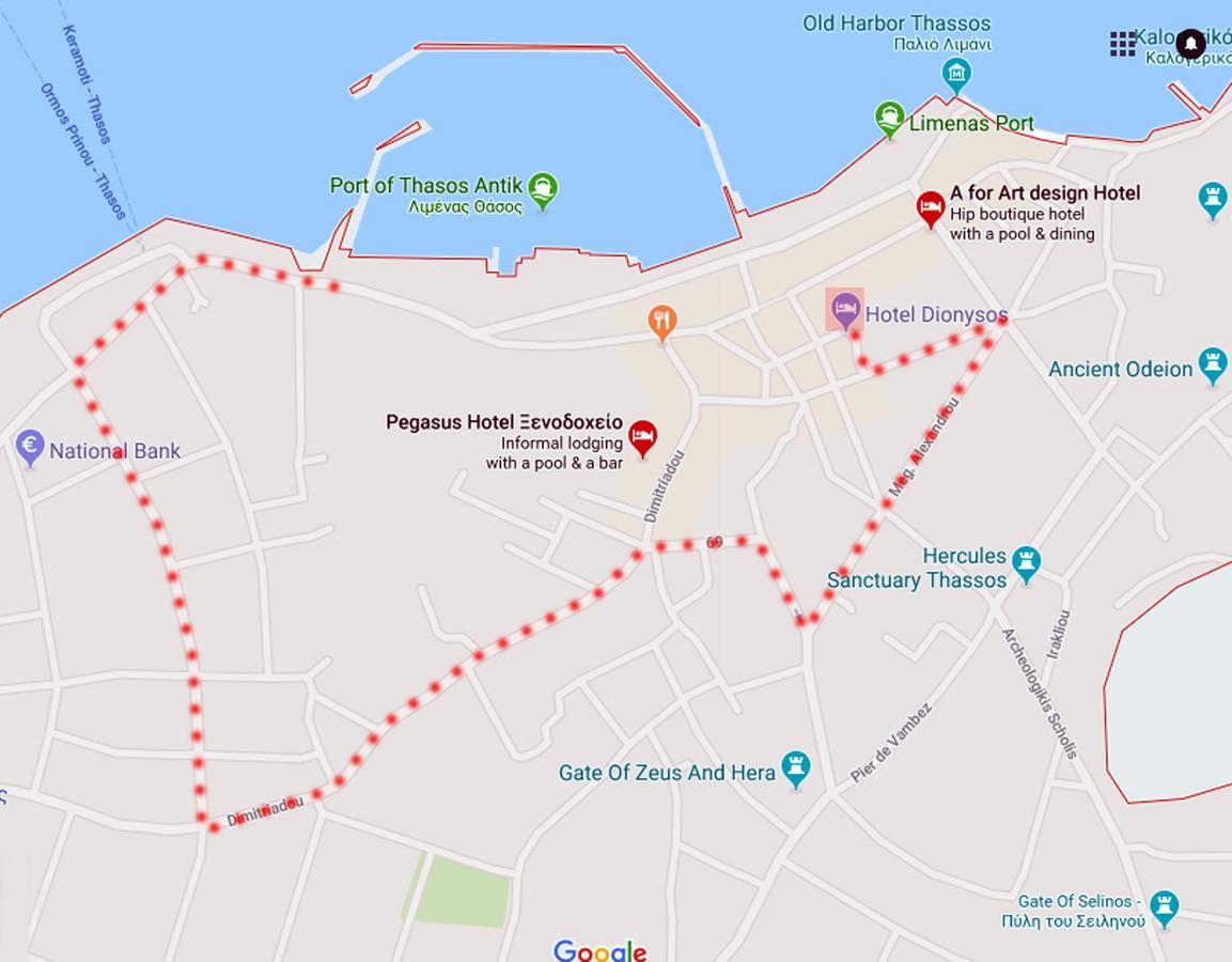Hotel Dionyssos Limenas  Zewnętrze zdjęcie